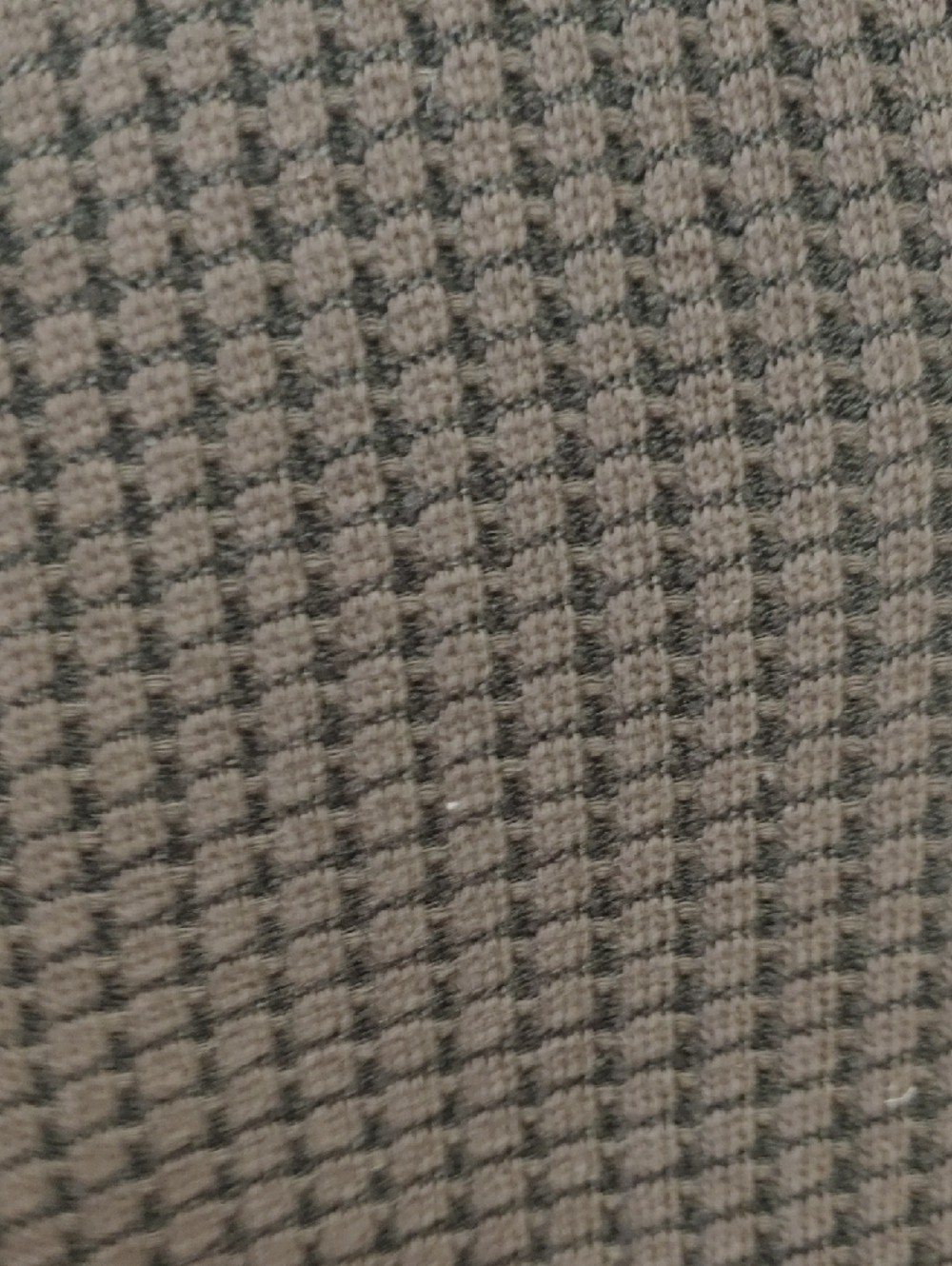 Zara Men's Dark Brown Textured Polo Shirt - Picture 6 of 6